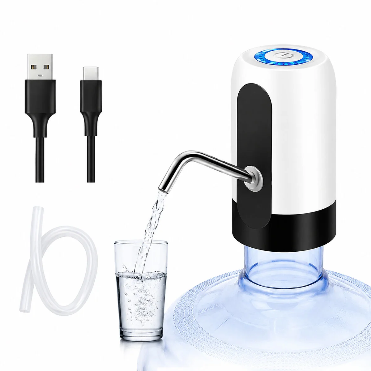 USB ŞARJLI - OTOMATİK DAMACANA SU POMPASI 4W - 800mAH İ11-071 USB ŞARJLI - OTOMATİK DAMACANA SU POMPASI 4W - 800mAH İ11-071