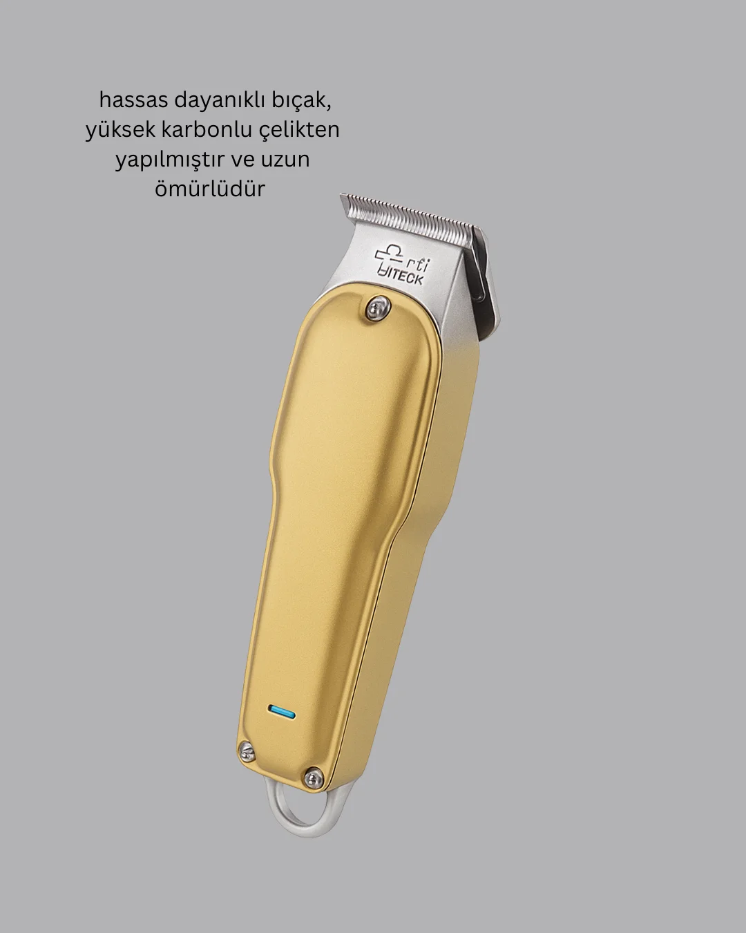USB Şarjlı Saç Sakal Kesme Makinesi Hassas Detay Kesim İçin Yeni Nesil