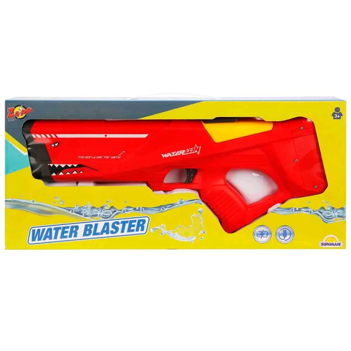 USB Şarjlı Su Tabancası 43 cm - S00004709  - Stokta Olan Renk Gönderilir