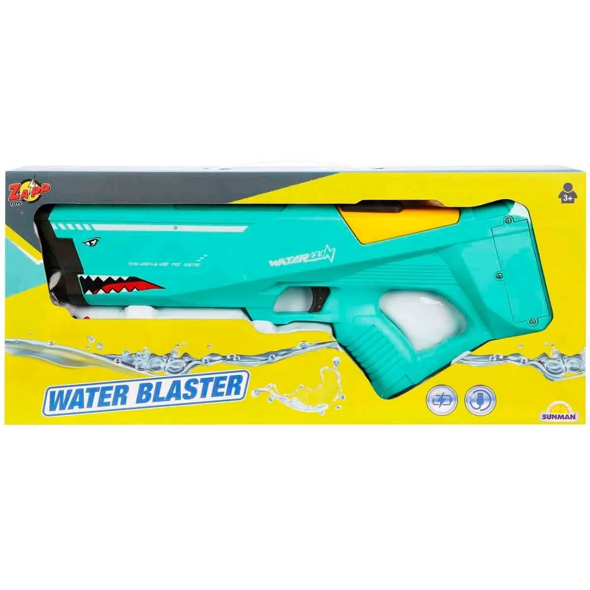 USB Şarjlı Su Tabancası 43 cm - S00004709  - Stokta Olan Renk Gönderilir