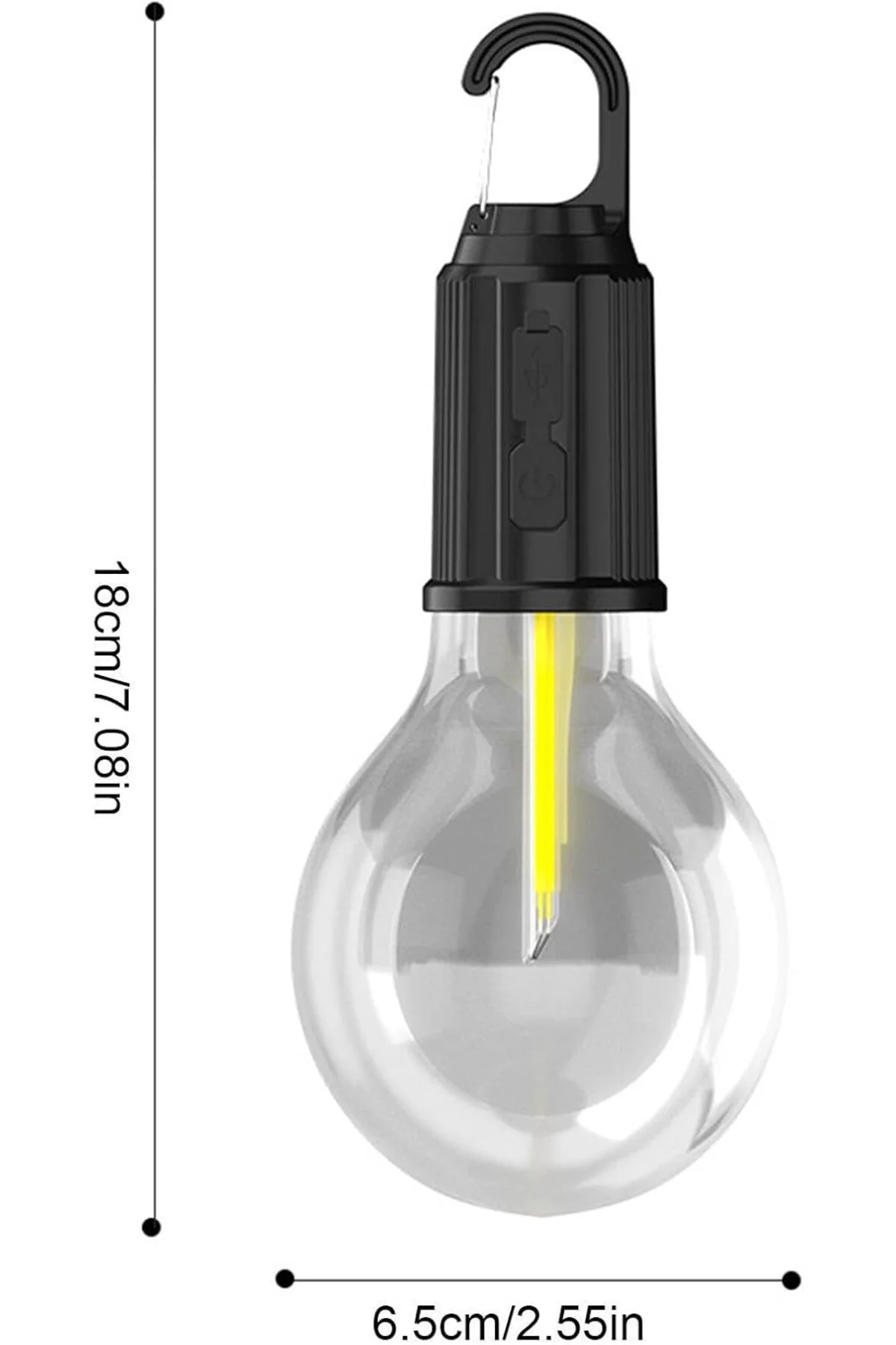USB Şarjlı Taşınabilir LED Lambası – Güçlü Işık, Çok Fonksiyonlu