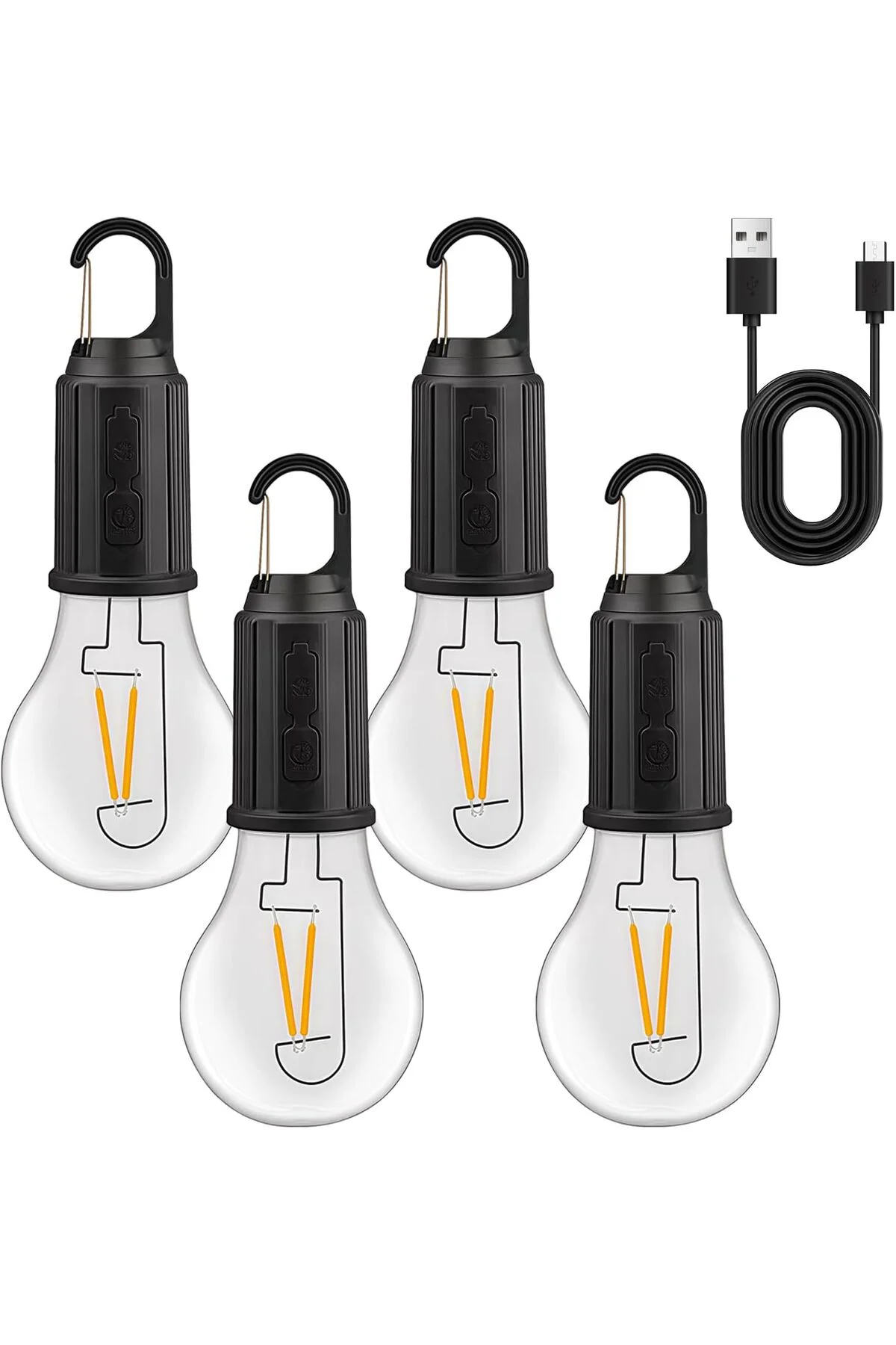 USB Şarjlı Taşınabilir LED Lambası – Güçlü Işık, Çok Fonksiyonlu