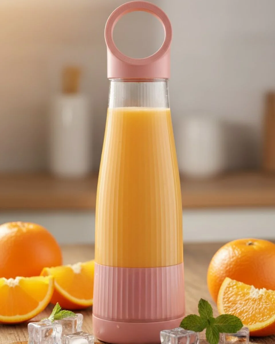 USB Şarjlı Taşınabilir Smoothie ve Meyve Blender - Evden Çıkmadan Sağlıklı İçecek Hazırlayın