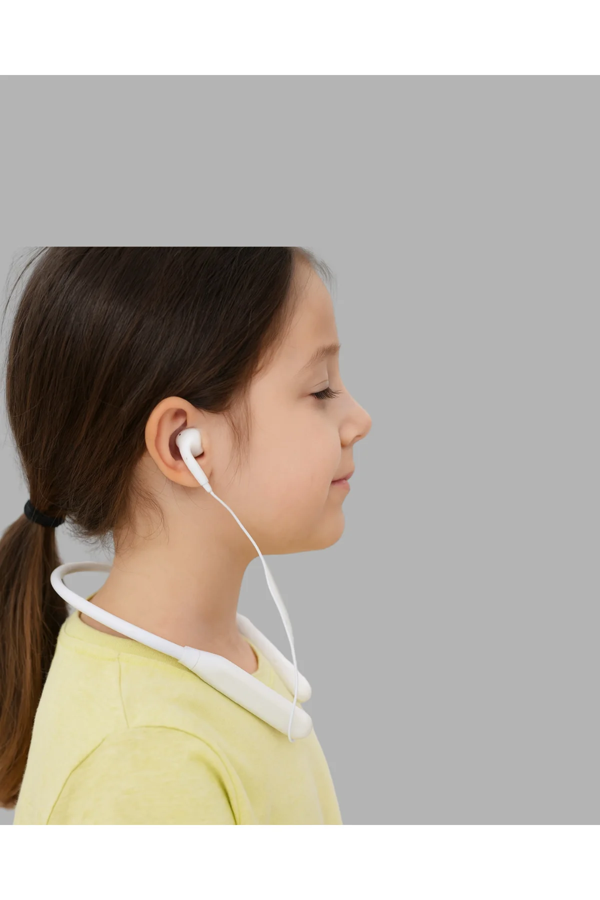 USB Şarjlı Uzun Ömürlü Boyun Askılı Bluetooth Kulaklık