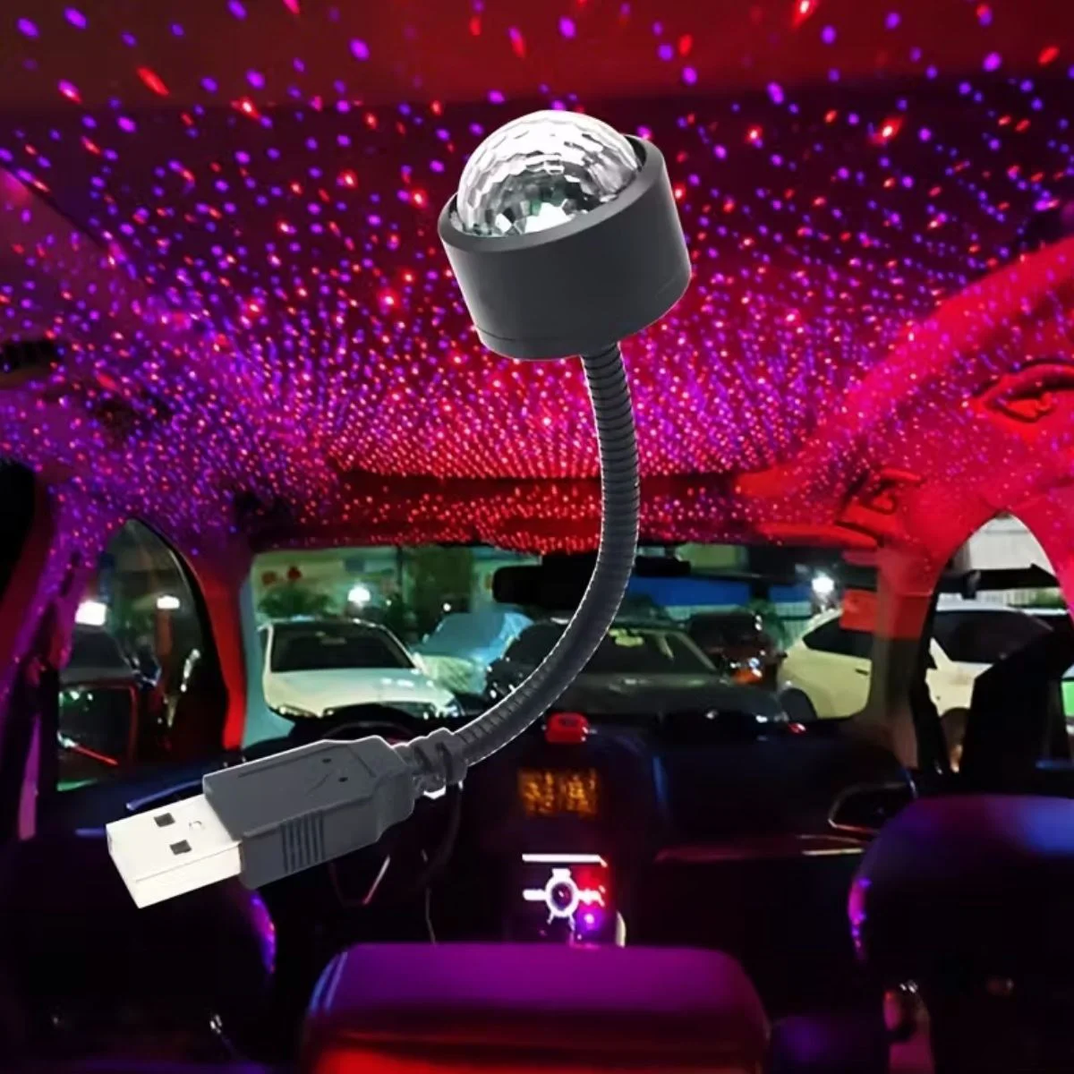 USB Sese Duyarlı 8 Farklı Mod Işıklı LED Atmosfer Işığı – Ambiyans Aydınlatması Fiyatı, Yorumları ve Özellikleri