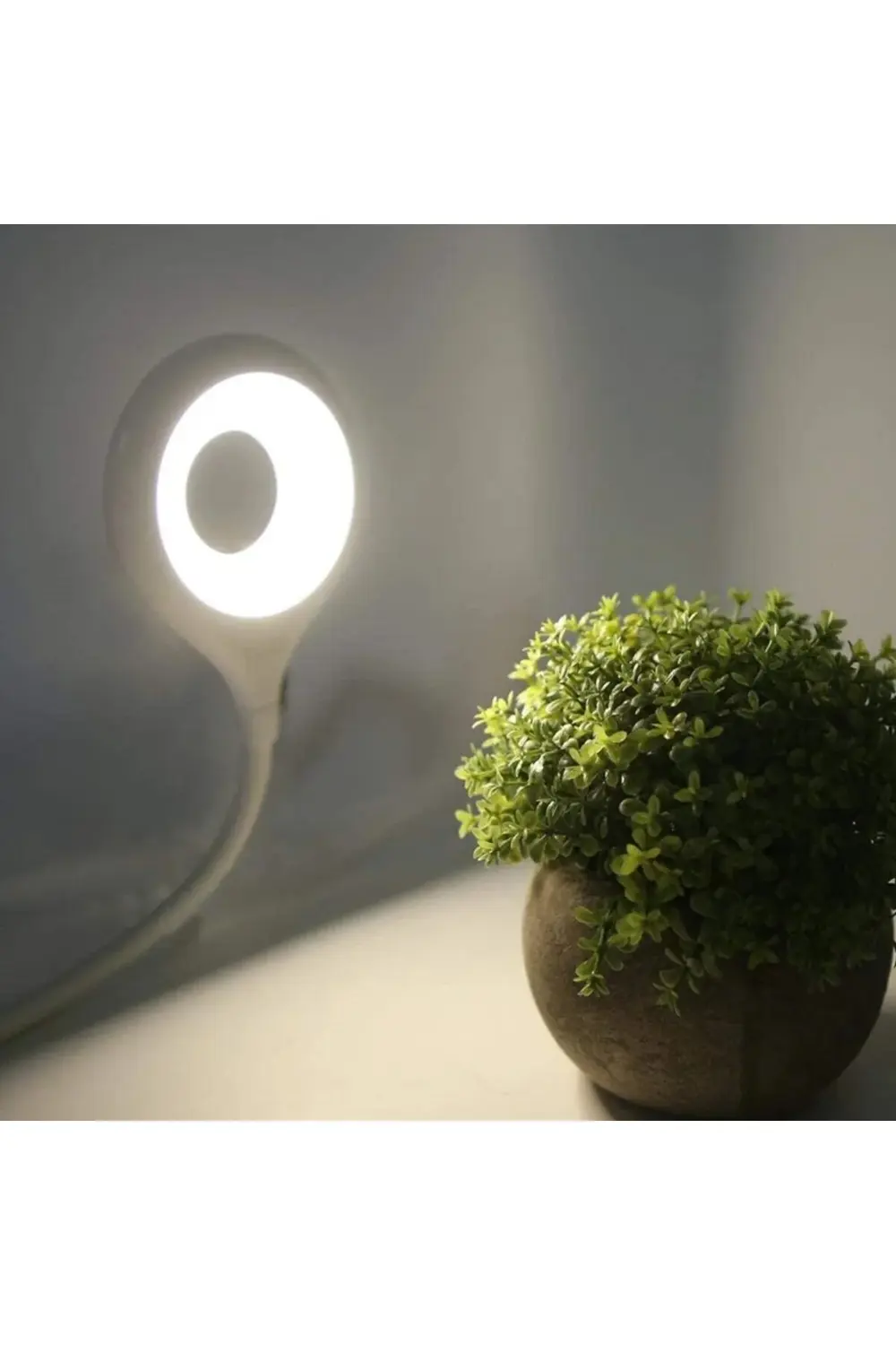 Usb Sesli Komutla Çalışan Akıllı Taşınabilir LED Lamba Esnek Boyu