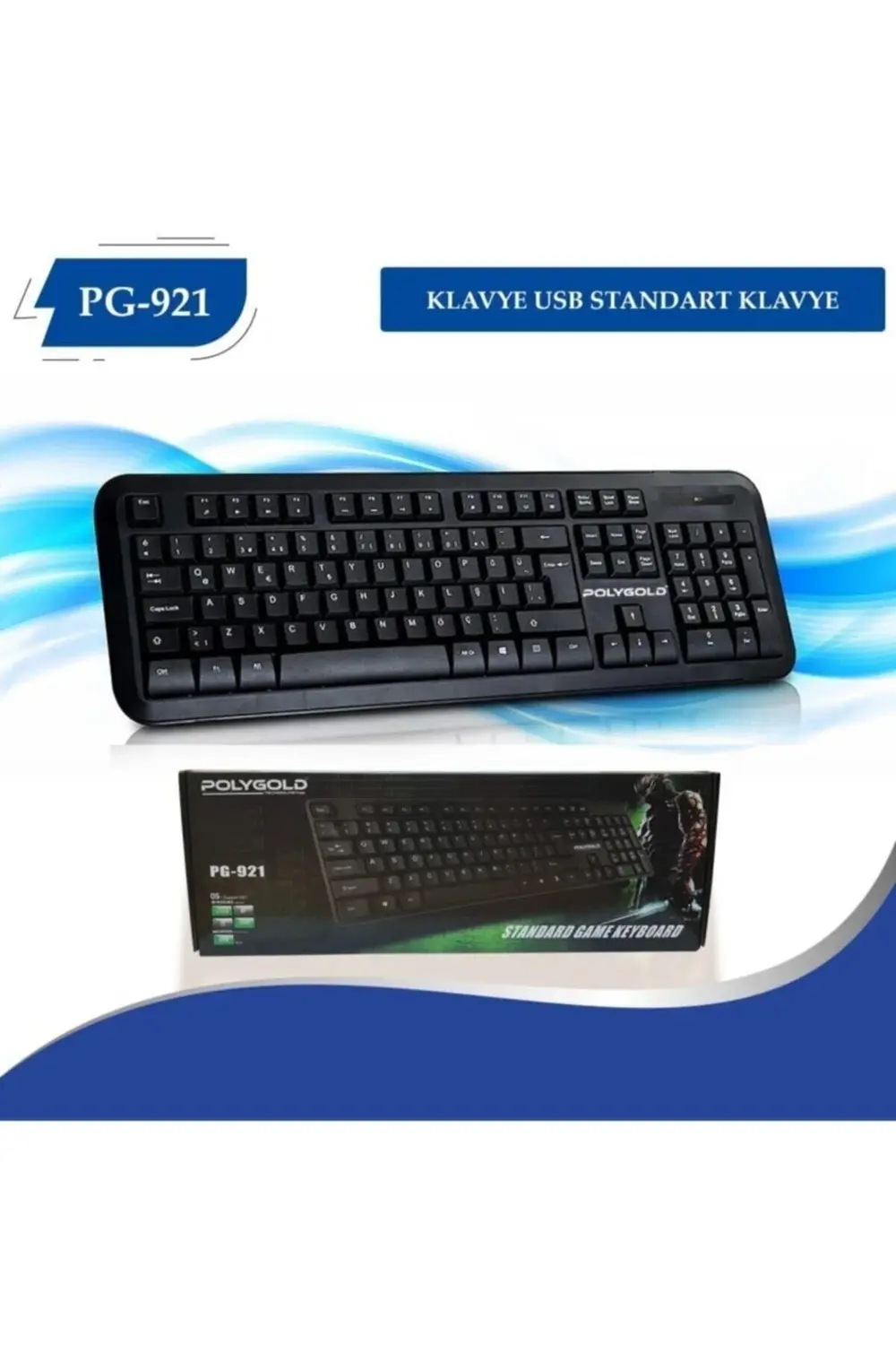 Usb Standart Klavye Pg-921