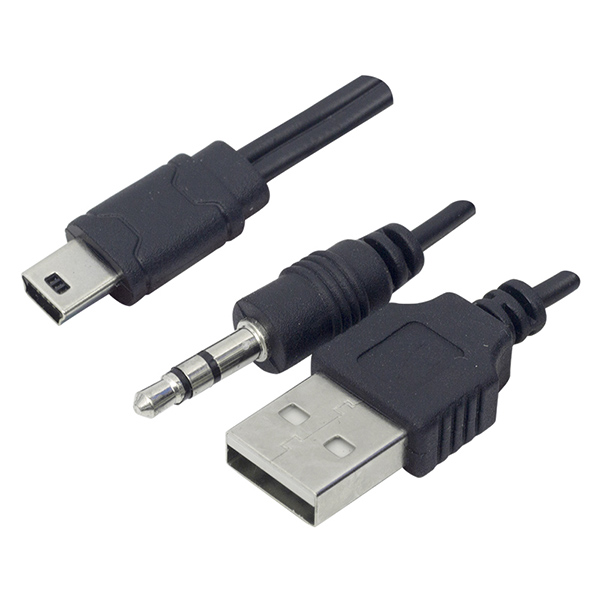 USB TO AUX - 5 PİN KABLO (MÜZİK KUTUSU KABLOSU)* PL-8624 (4741)