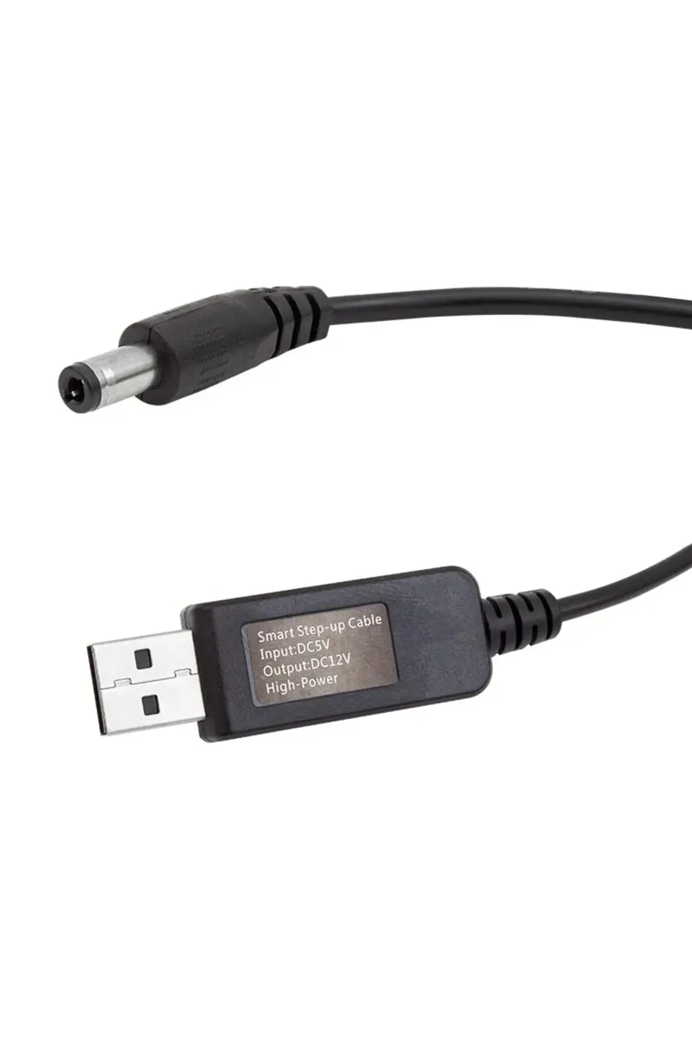 USB TO DC 5.5*2.5MM UÇLU 12 VOLT - 1 AMPER 5 VOLT TO 12 VOLT ÇEVİ