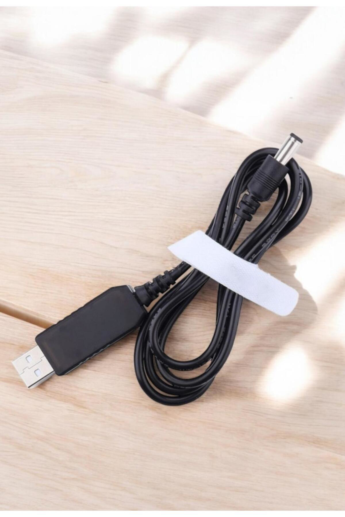 USB to DC 5.5x2.5mm Uçlu 9V – 1A Dönüştürücü Adaptör – 5V’tan 9V’