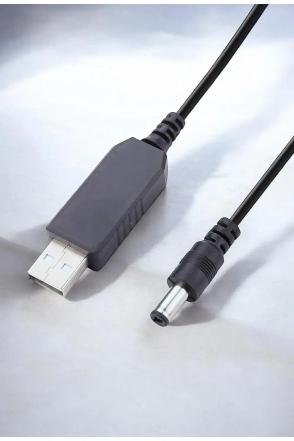 USB to DC 5.5x2.5mm Uçlu 9V – 1A Dönüştürücü Adaptör – 5V’tan 9V’