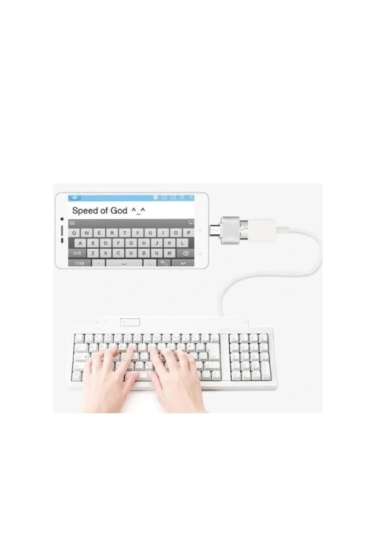 Usb To Micro Usb Ye Dönüştürücü - Klavye Mouse Joystick Telefona Bağlama Usb To Micro Usb Ye Dönüştürücü - Klavye Mouse Joystick Telefona Bağlama - Görsel 5