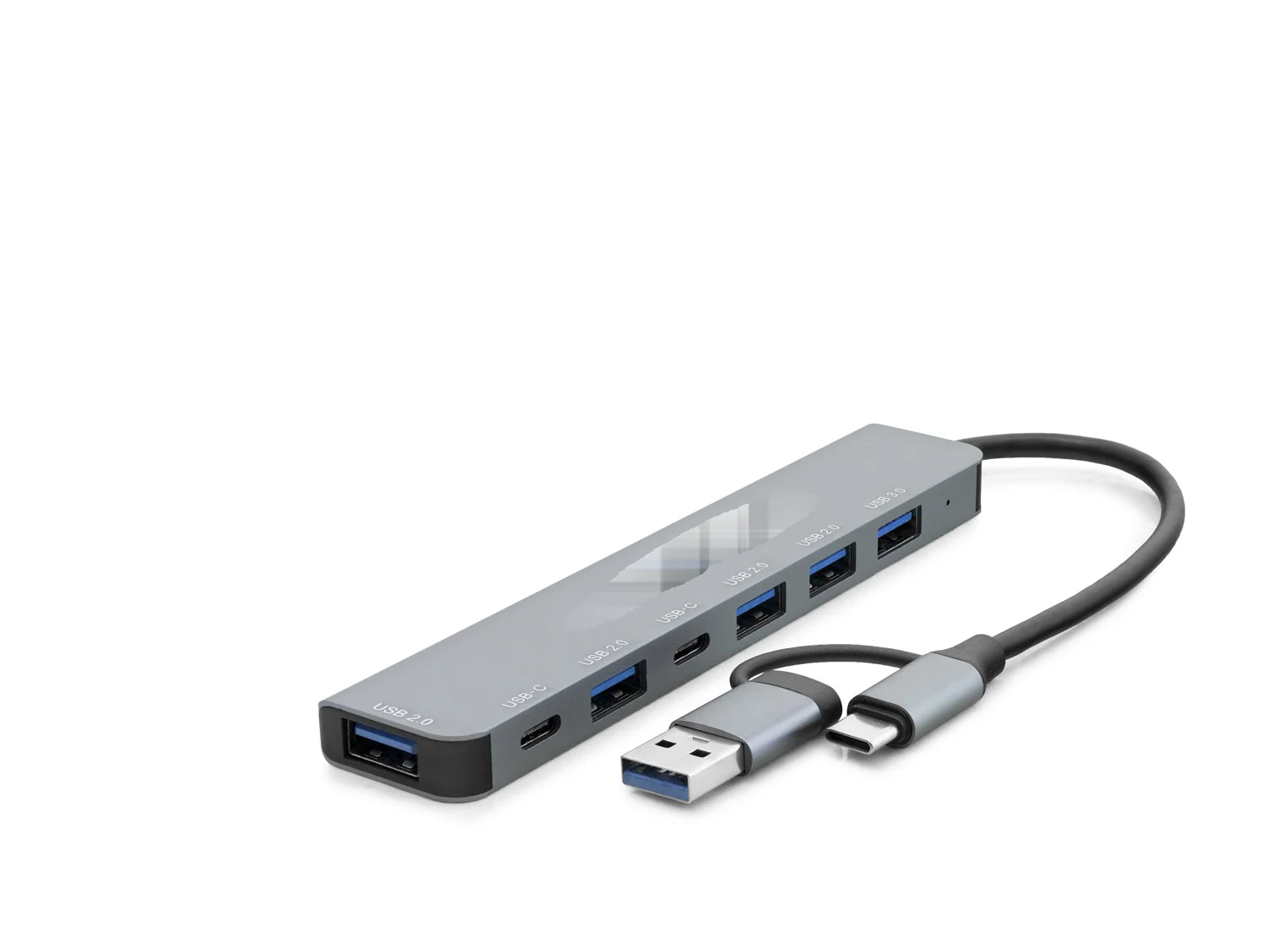 Usb Type-C 3.0 Hub 7 Port Gri HDX7827 Usb Type-C 3.0 Hub 7 Port Gri HDX7827
