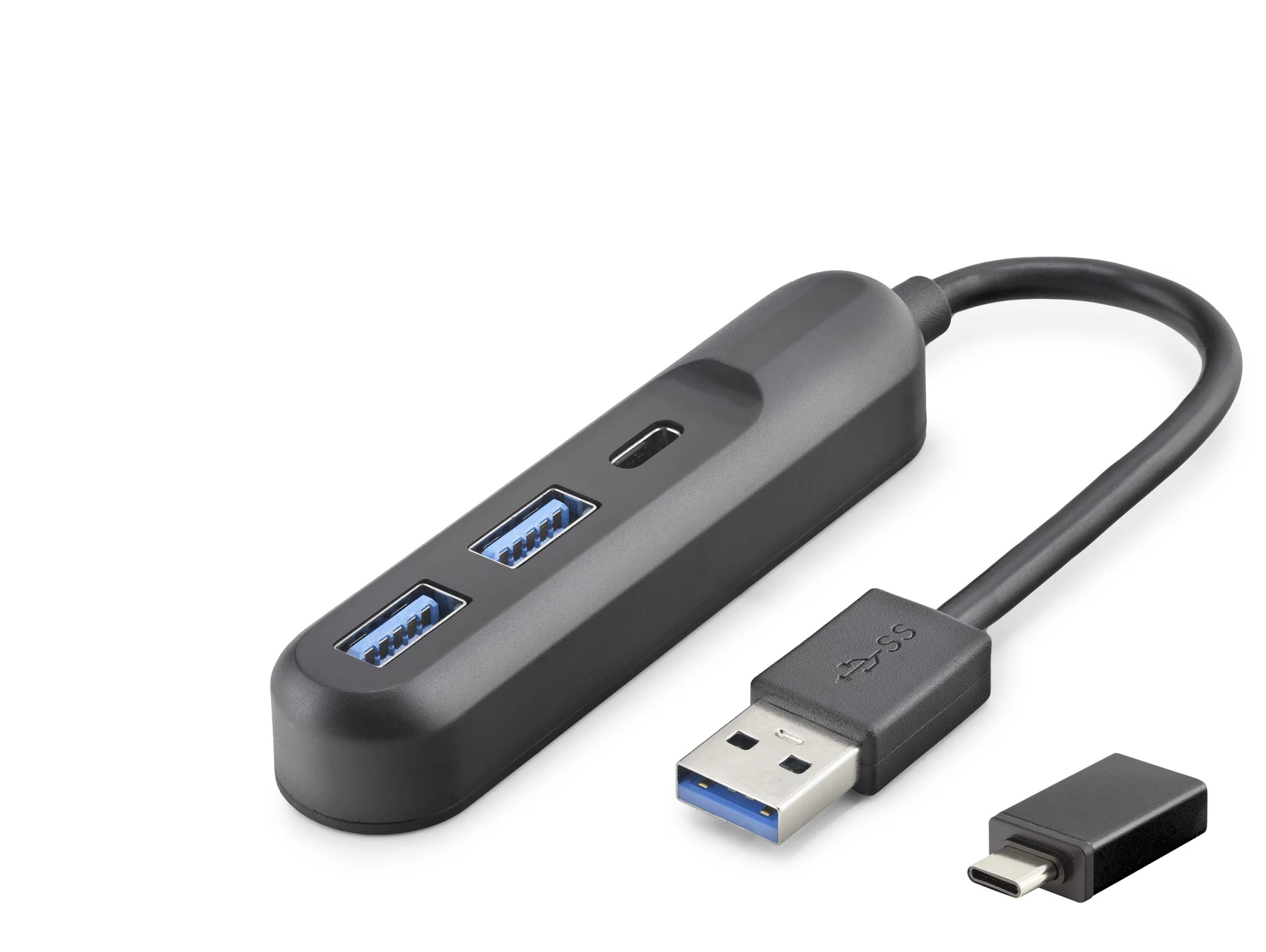 Usb Type-c 3.2 Gen1 Hub 3 Port 5 Gbps Siyah U35G05