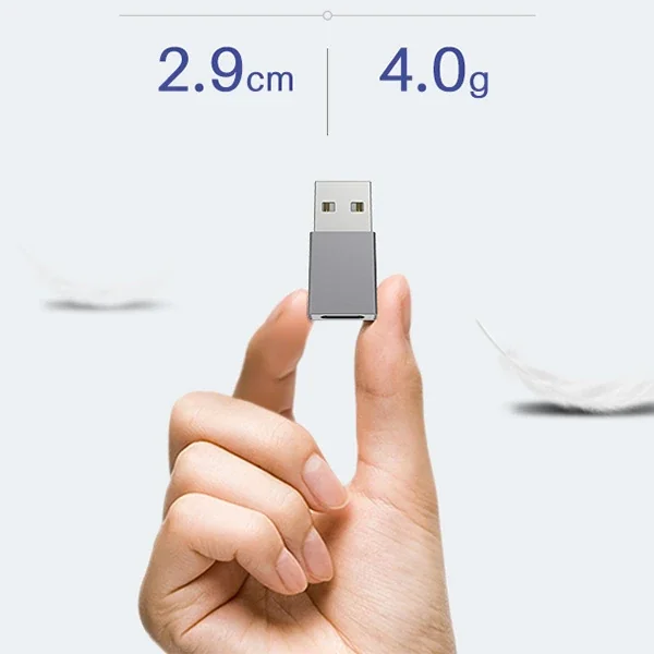 USB Type-C Dişi Çevirici Adaptör - Hızlı Şarj & Veri Aktarımı