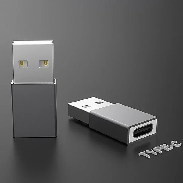 USB Type-C Dişi Çevirici Adaptör - Hızlı Şarj & Veri Aktarımı
