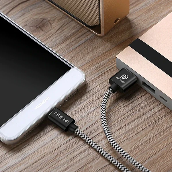 USB Type C Kopmaz Yırtılmaz Kablo 1m Hızlı Şarj 2.1A