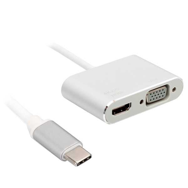 USB TYPE-C TO HDMI-VGA ADAPTÖR 2 IN 1 APARAT (4741)