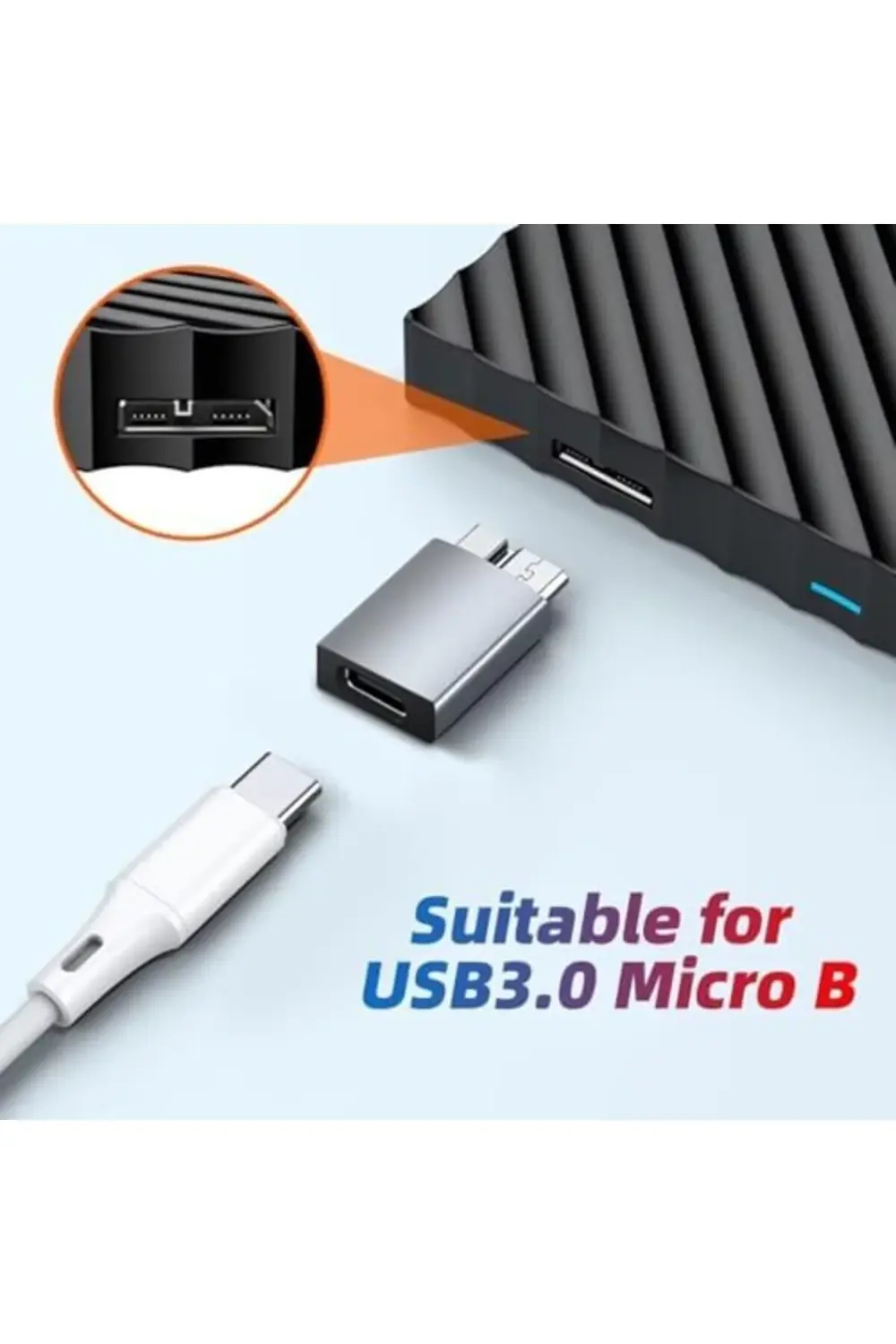 Usb Type C To Micro B Usb Çevirici Dönüştürücü 4570 1185222