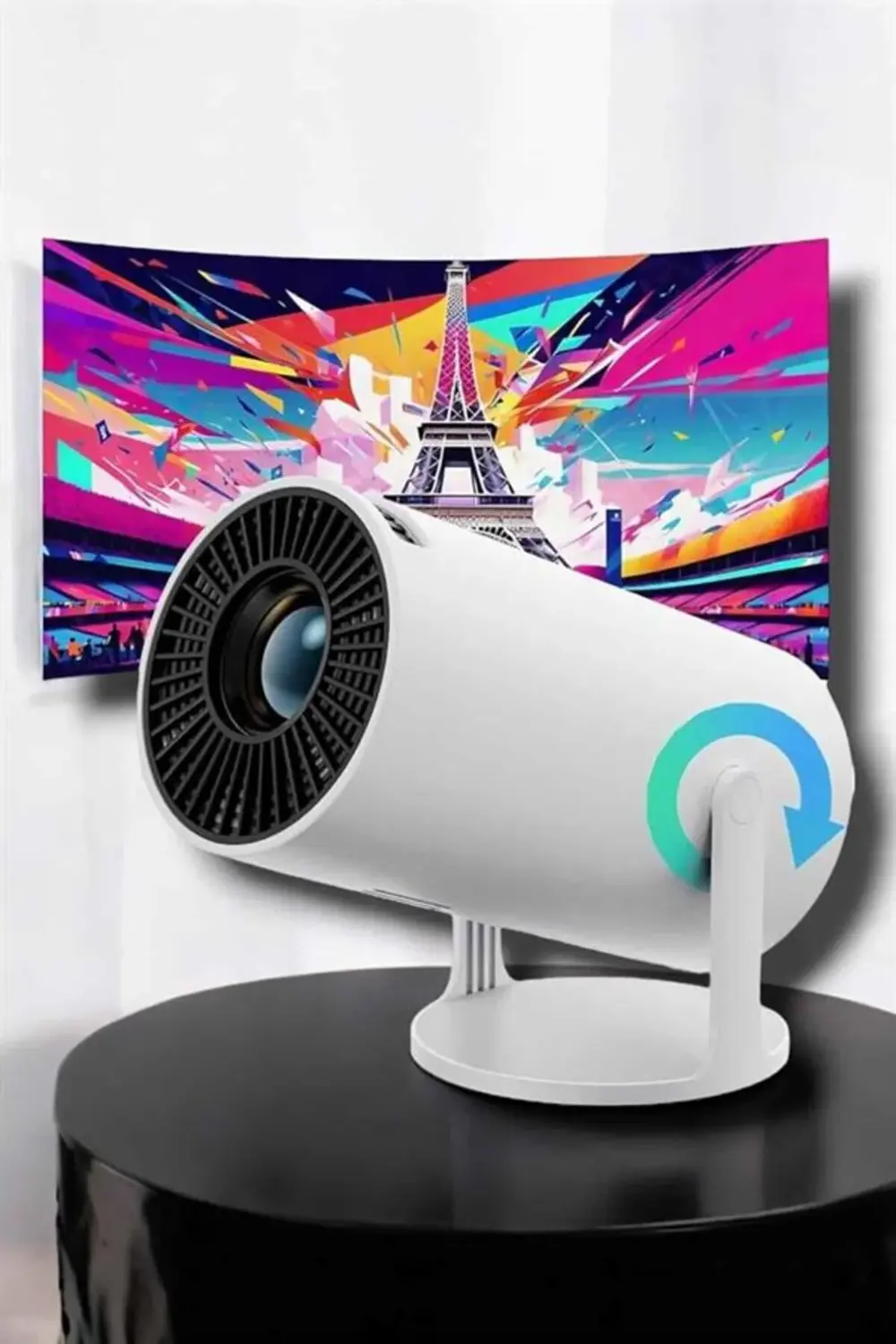 USB ve Kablosuz Bağlantı Özellikli 5000 Saat Ampul Ömürlü Projeks