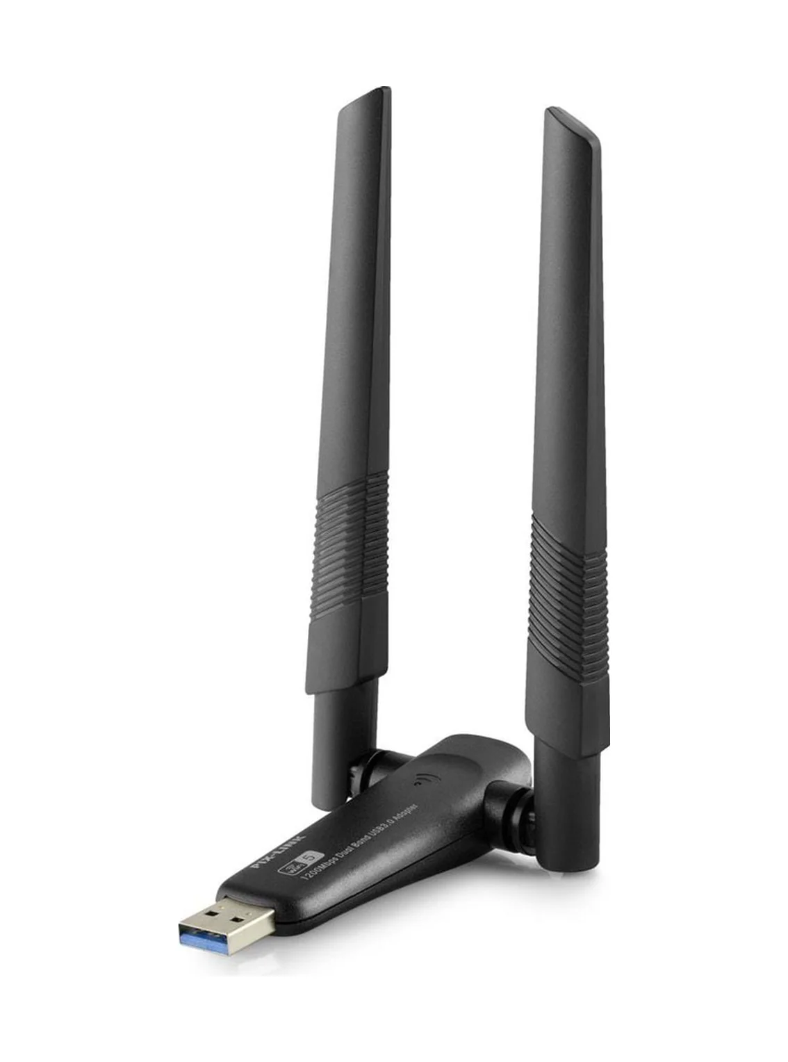 Usb Wıfı Adaptor Ac1200 2.4ghz&amp 5ghz Rtl8812bu Wifi5 Siyah Uac20