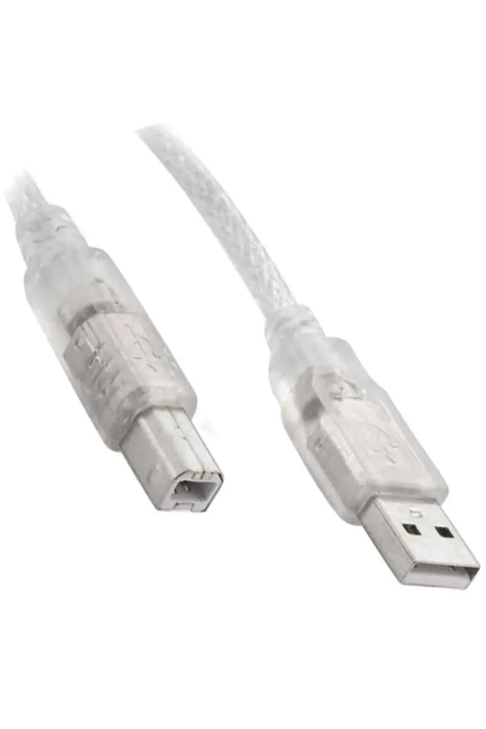 Usb Yazıcı Kablosu 5 Mt 2.0 Şeffaf Sl-u2005 * Ac-up05