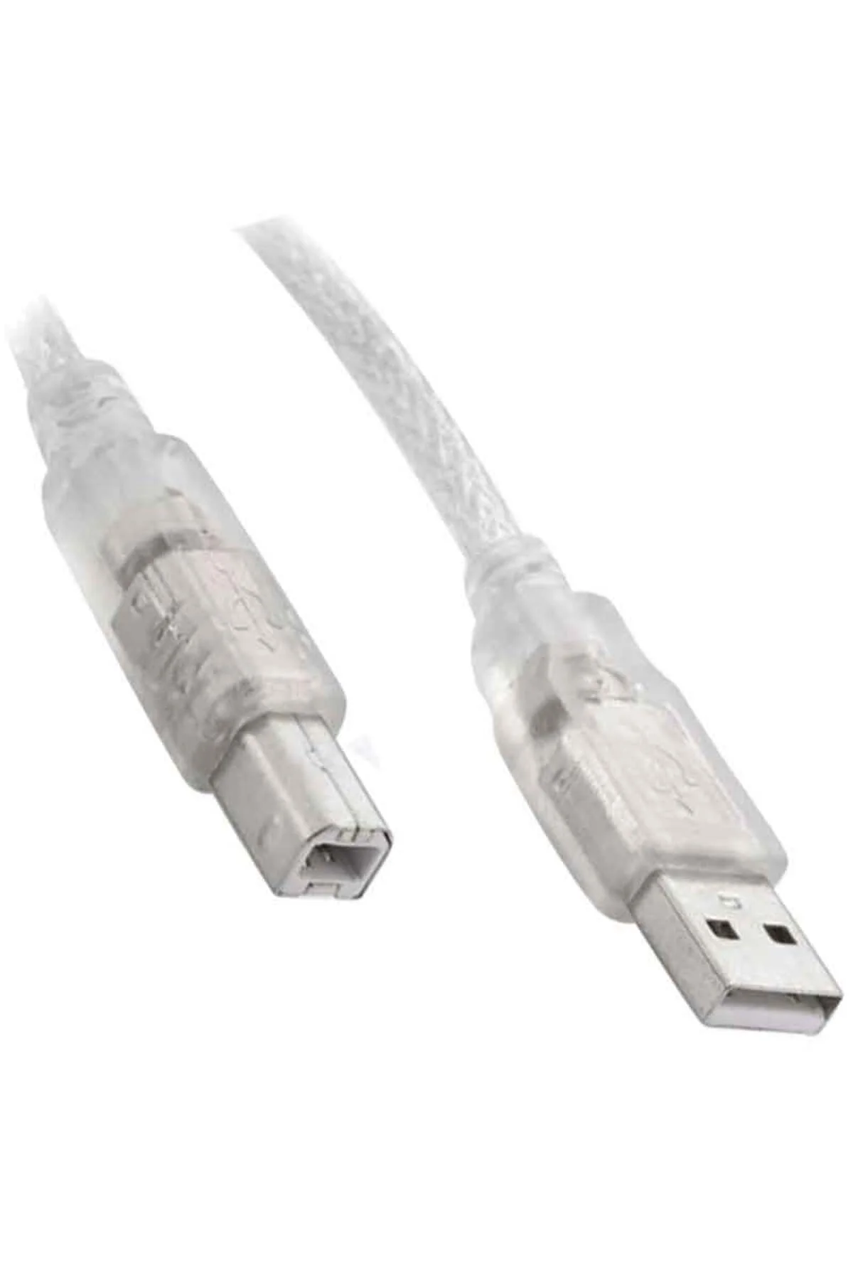 USB YAZICI KABLOSU 5 MT 2.0 ŞEFFAF SL-U2005 * AC-UP05 (4619)