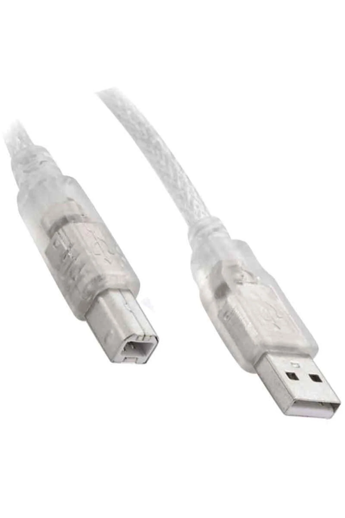 Usb Yazıcı Kablosu 5 Mt 2.0 Şeffaf Sl-u2005 * Ac-up05