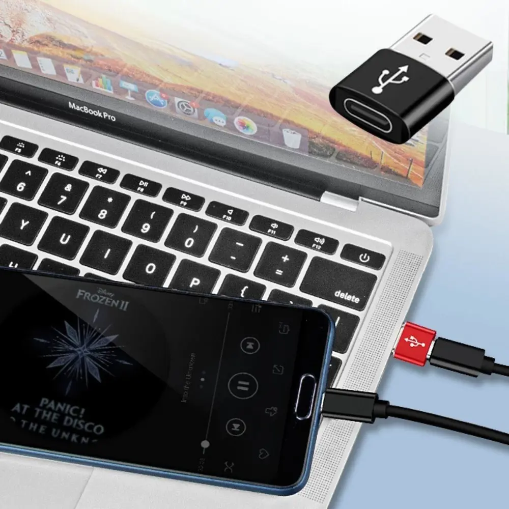 USB&amp;apos;den TYPE-C &amp;apos;ye Dönüştürücü Adaptör Veri Akt