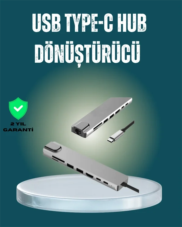 USB‑C Çoklu Bağlantı Merkezi – 5 Gbps, 100‑240 V, Sağlam Eloksal Tasarım Fiyatı, Yorumları ve Özellikleri