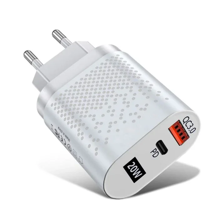 USLİON 20W USB QC3.0 Şarj PD3.0 Hızlı Şarj Aleti Şarj Başlık-1852