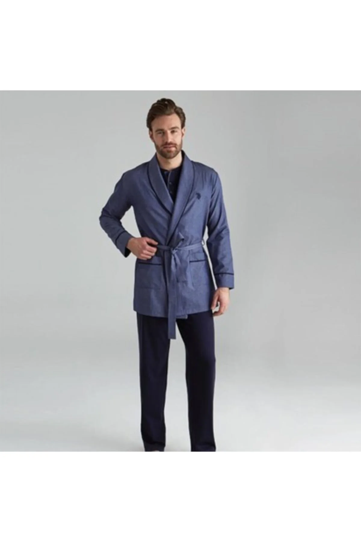 U.s.polo Assn 12000 5'li Yeni Sezon Erkek Penye Damat Çeyiz Seti