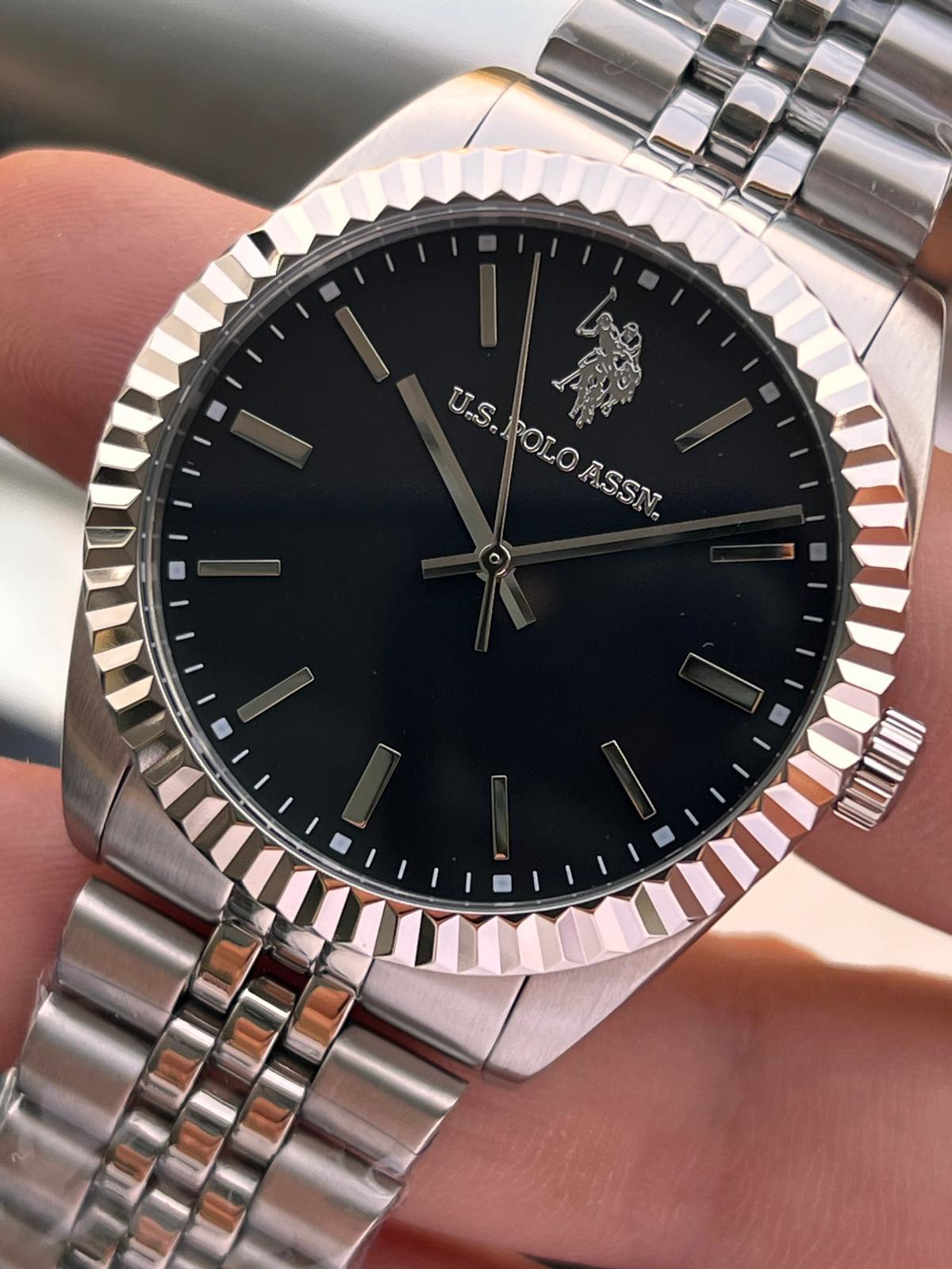 U.S.Polo Assn Çelik Kasa Ve Kordon 2 Yıl Garantili 5 Atm Suya Day