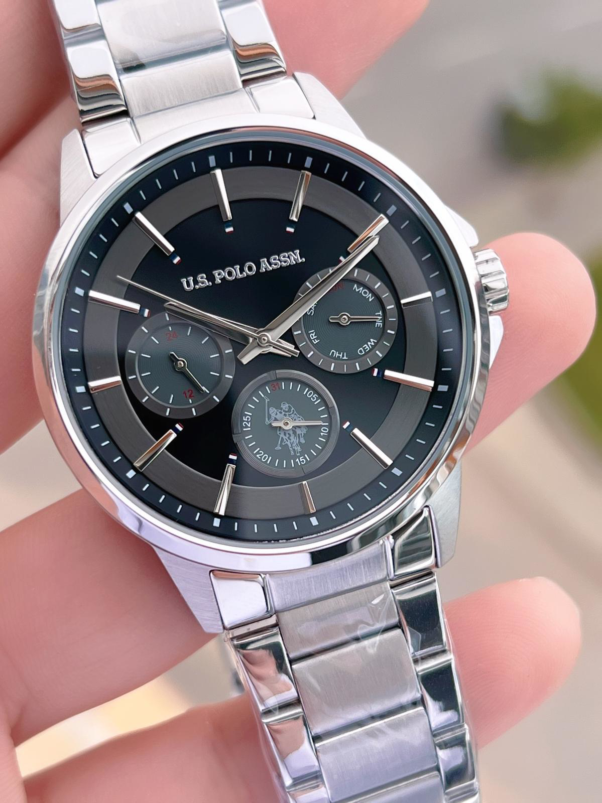 U.S. Polo Assn. U.S.Polo Assn Çelik Kordon İç Fonksiyonlari Aktif 5 Atm Suya Daya