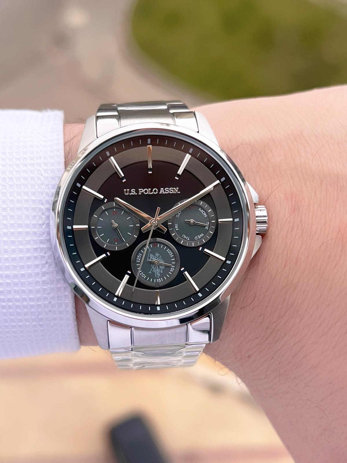 U.S. Polo Assn. U.S.Polo Assn Çelik Kordon İç Fonksiyonlari Aktif 5 Atm Suya Daya