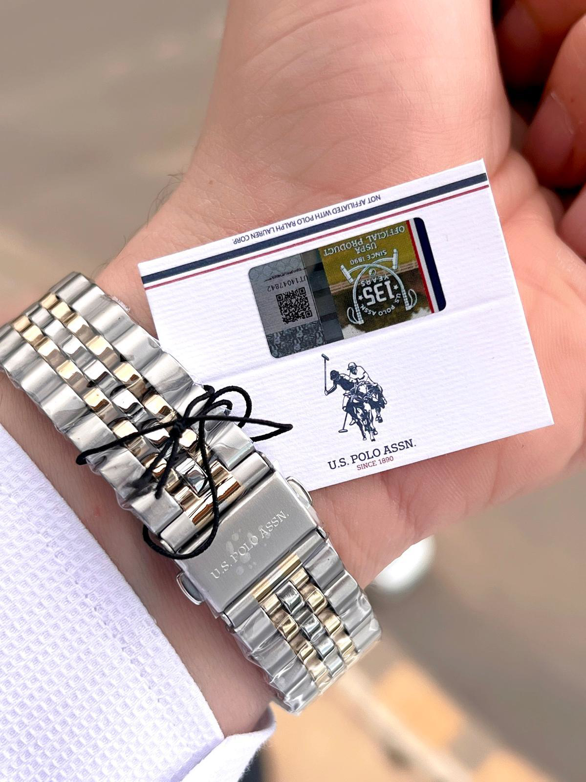 U.S.POLO ASSN Çelik Kordon İç Fonksiyonları Aktif 5 Atm Suya Daya