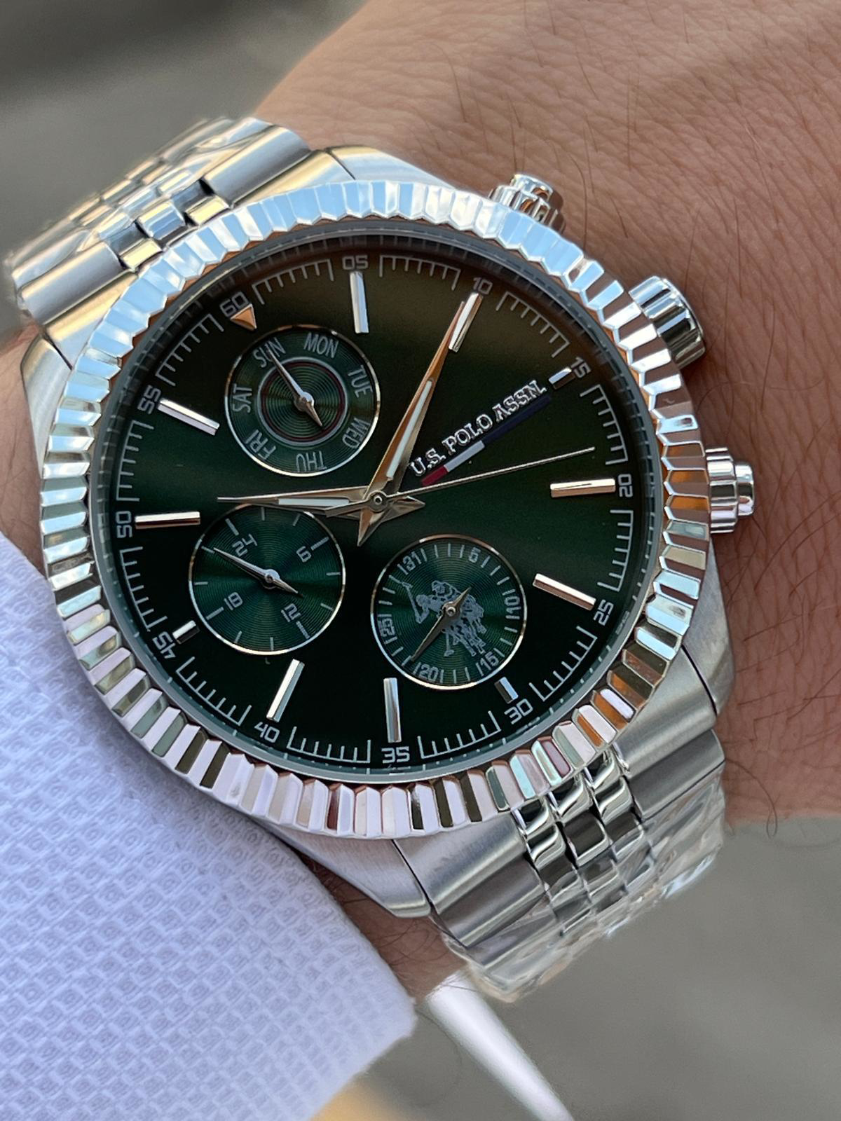 U.S.POLO ASSN Çelik Kordon İç Fonksiyonları Aktif 5 Atm Suya Daya