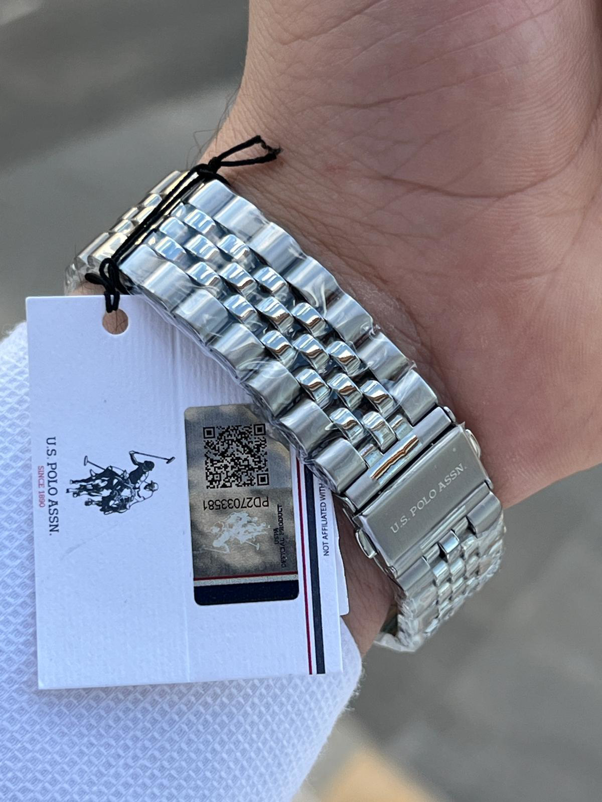 U.S.POLO ASSN Çelik Kordon İç Fonksiyonları Aktif 5 Atm Suya Daya