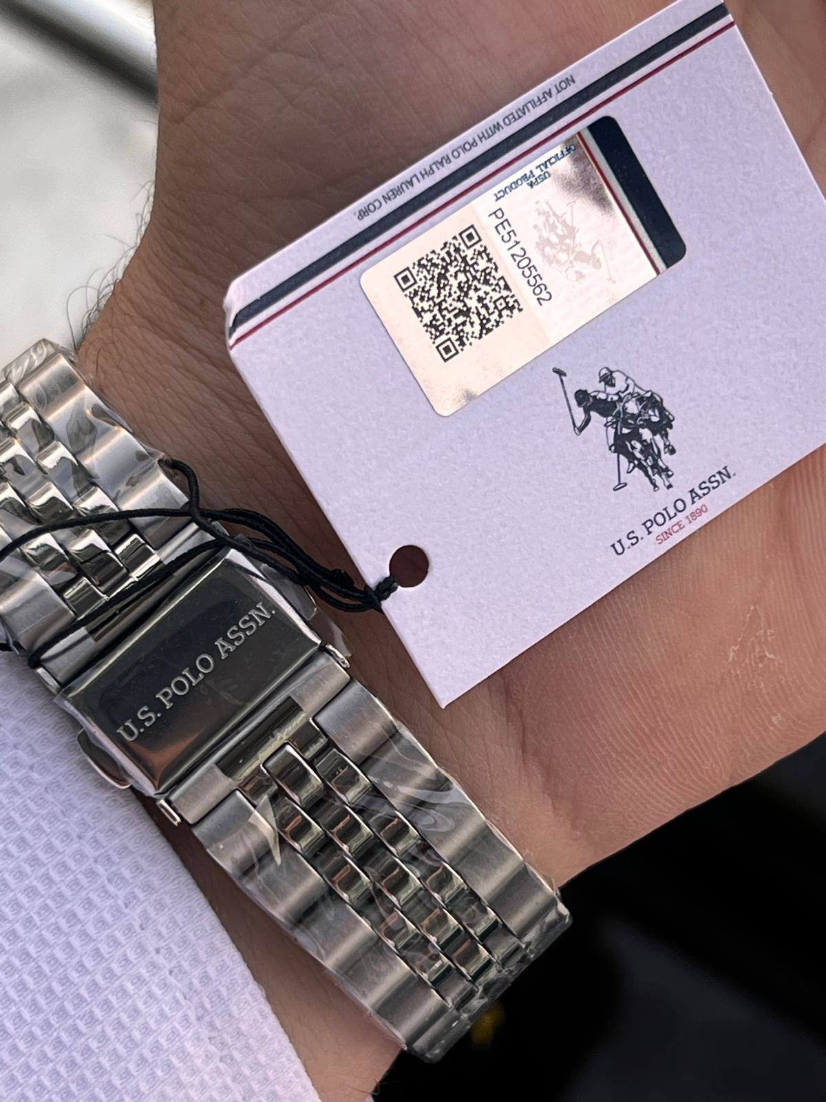 U.S.Polo Assn Çelik Kasa Ve Kordon 2 Yıl Garantili 5 Atm Suya Day