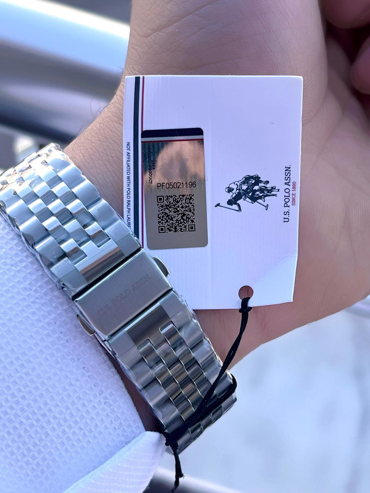 U.S.Polo Assn Çelik Kasa Ve Kordon 2 Yıl Garantili 3 Atm Suya Day