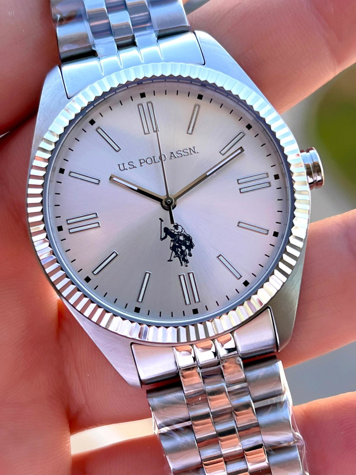 U.S.Polo Assn Çelik Kasa Ve Kordon 2 Yıl Garantili 3 Atm Suya Day
