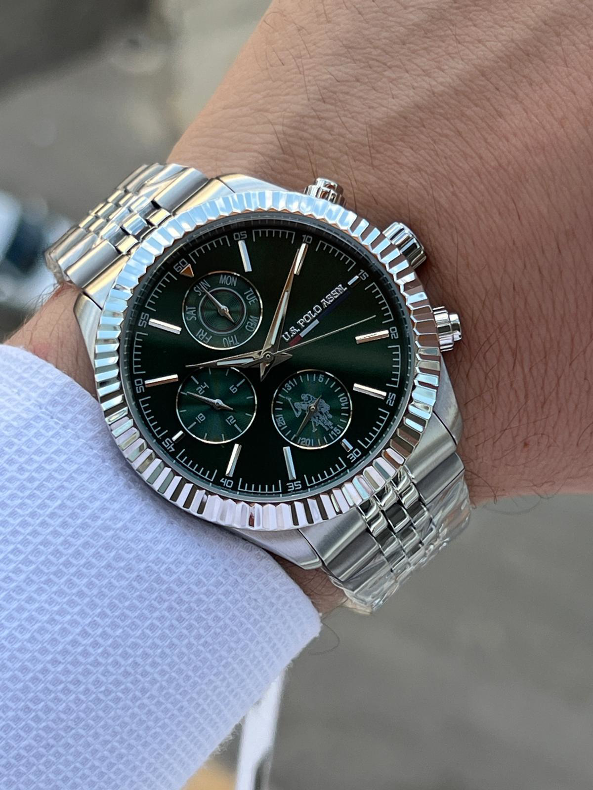 U.S.POLO ASSN Çelik Kordon İç Fonksiyonları Aktif 5 Atm Suya Daya