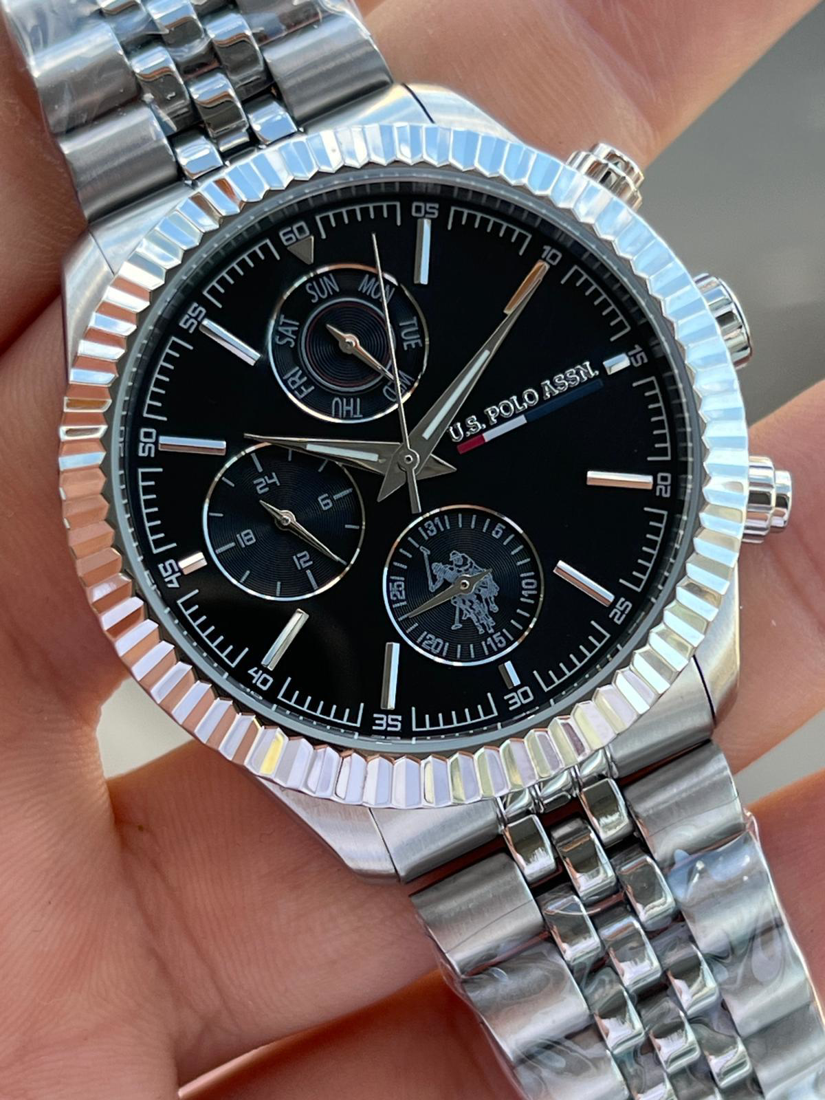 U.S.POLO ASSN Çelik Kordon İç Fonksiyonları Aktif 5 Atm Suya Daya U.S.POLO ASSN Çelik Kordon İç Fonksiyonları Aktif 5 Atm Suya Daya