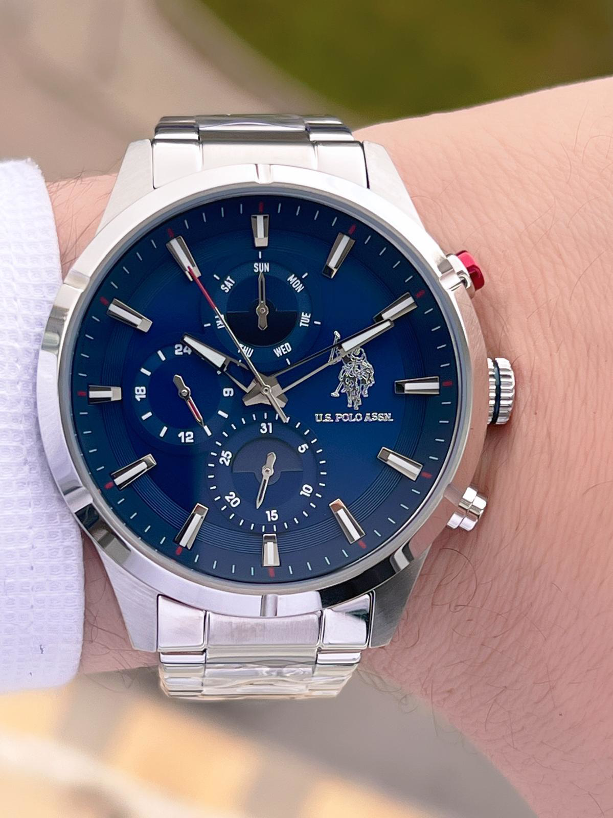 U.S.Polo Assn Çelik Kordon İç Fonksiyonları Aktif 5 Atm Suya Daya