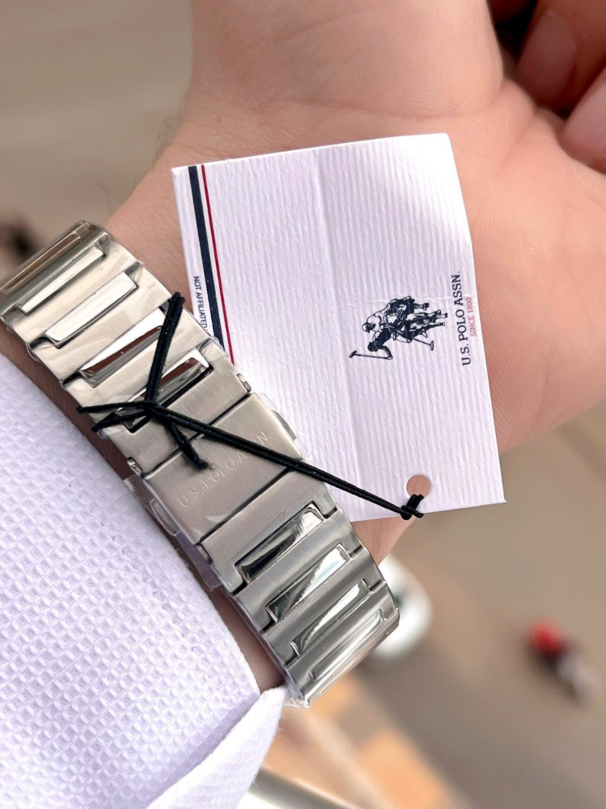 U.S.Polo Assn Otomatik Mekanizmalı Çelik Kasa&Kordonlu 2 Yıl Gara