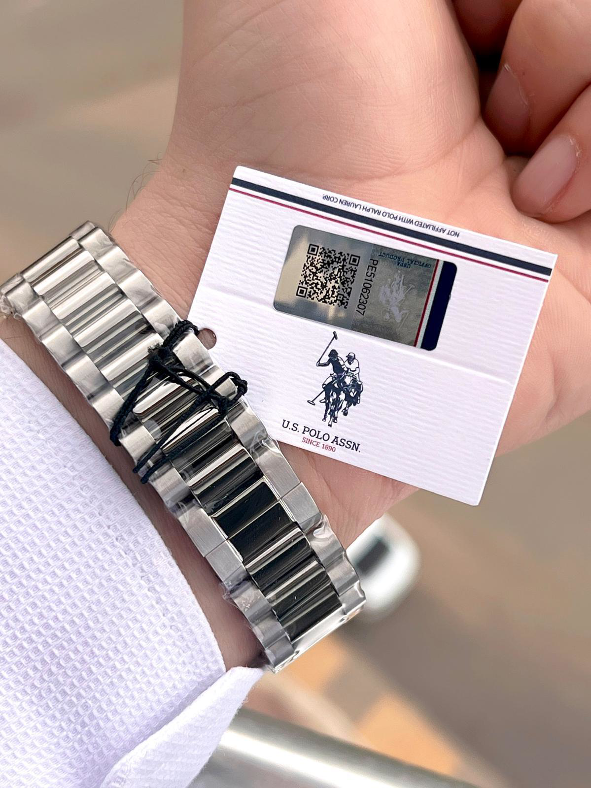 U.S.Polo Assn Otomatik Mekanizmalı Çelik Kasa&Kordonlu 2 Yıl Gara