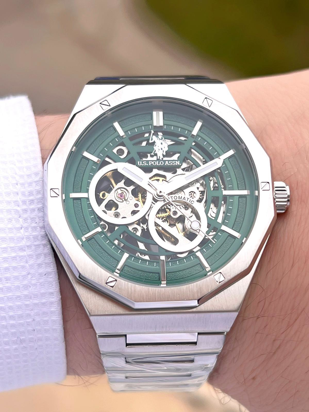 U.S.Polo Assn Otomatik Mekanizmalı Çelik Kasa&Kordonlu 2 Yıl Gara U.S.Polo Assn Otomatik Mekanizmalı Çelik Kasa&Kordonlu 2 Yıl Gara