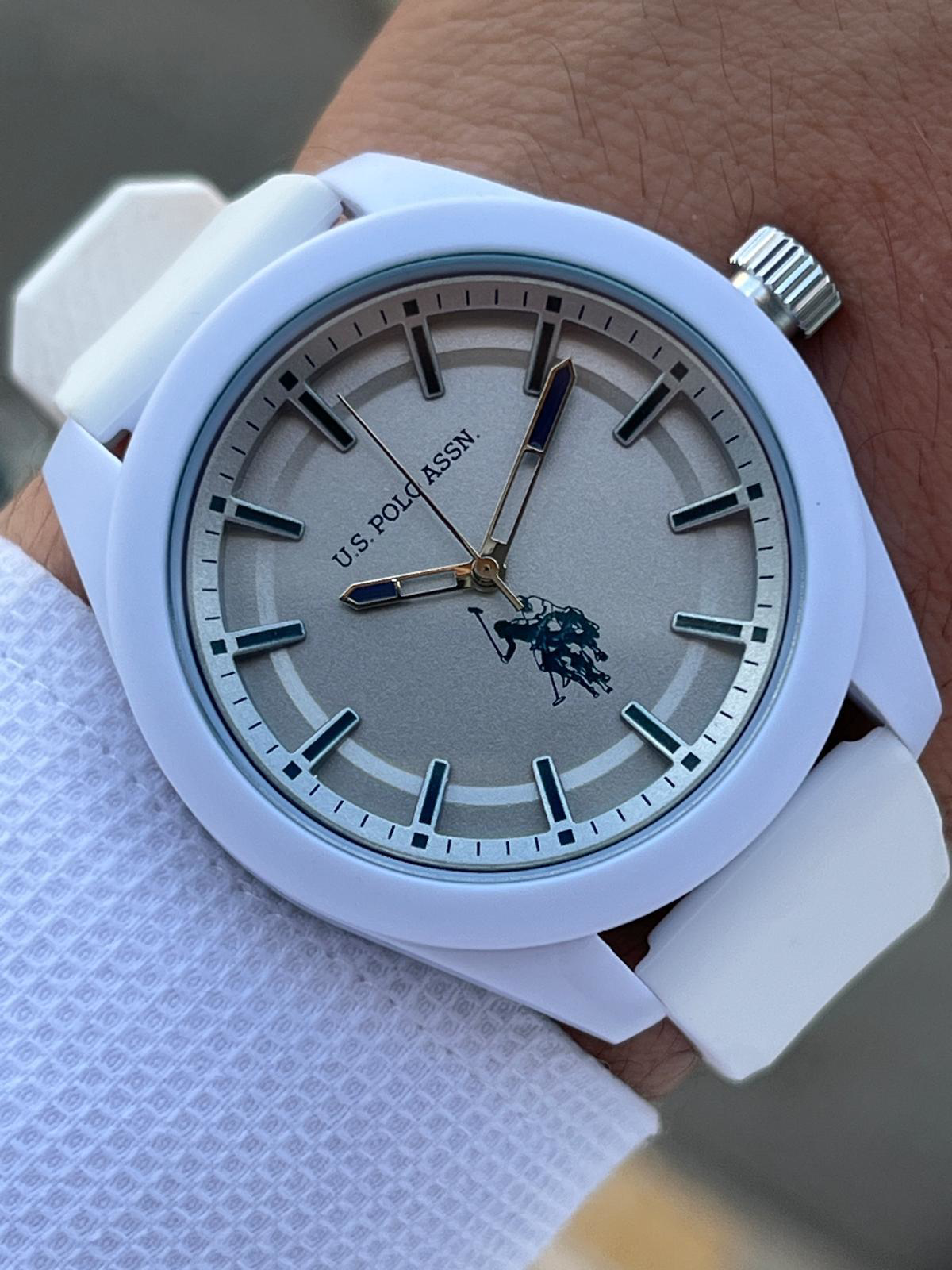 U.S.POLO ASSN Silikon Kordon 5 Atm Suya Dayanıklı Spor Erkek Kol U.S.POLO ASSN Silikon Kordon 5 Atm Suya Dayanıklı Spor Erkek Kol