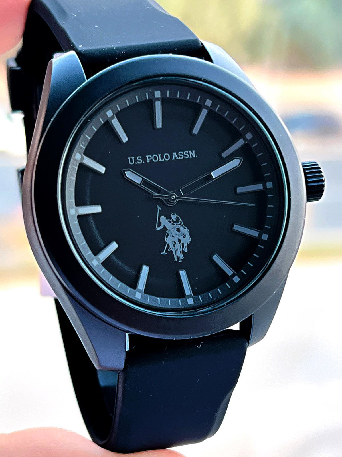 U.S.POLO ASSN Silikon Kordon 5 Atm Suya Dayanıklı Spor Erkek Kol U.S.POLO ASSN Silikon Kordon 5 Atm Suya Dayanıklı Spor Erkek Kol