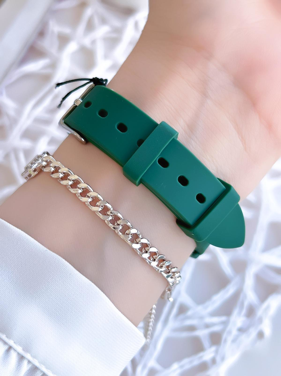 U.S.POLO ASSN Silikon Kordon 3 Atm Suya Dayanıklı Spor Kadın Kol 